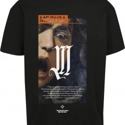 Мъжка тениска в черен цвят Mister Tee Dusa Painting 