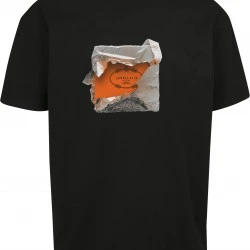 Мъжка тениска в черно Мister Tee Apollo II Oversize