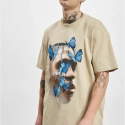 Тениска Le Papillon Oversize Tee sand XXL