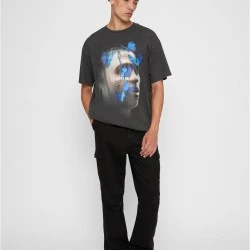 Тениска Le Papillon Oversize Tee charcoal XXL