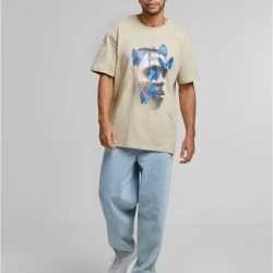 Тениска Le Papillon Oversize Tee wet sand XXL