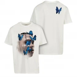 Тениска Le Papillon Oversize Tee blancwhite XXL