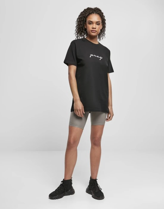 Тениска Ladies Pray EMB Tee black XXL