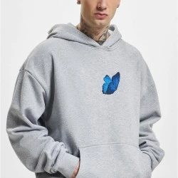 Le Papillon Heavy Oversize Hoody grey XXL