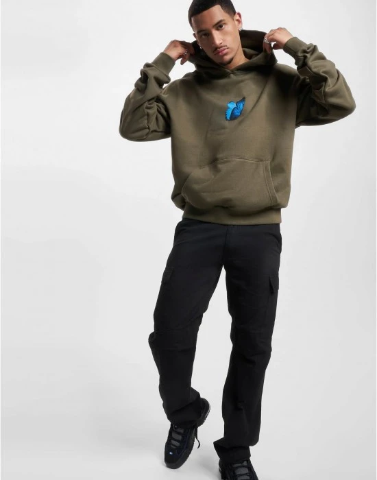 Le Papillon Heavy Oversize Hoody olive XXL