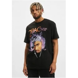 Тениска Tupac All Eyez On Me Anniversary Oversize Tee black XXL