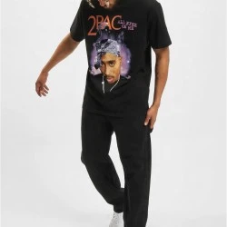 Тениска Tupac All Eyez On Me Anniversary Oversize Tee black XXL