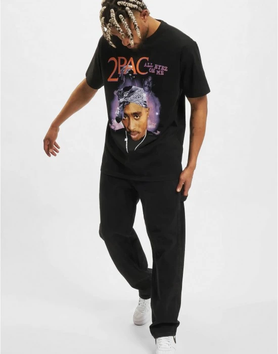Тениска Tupac All Eyez On Me Anniversary Oversize Tee black XXL