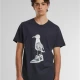 Тениска Seagull Sneakers Tee navy XXL