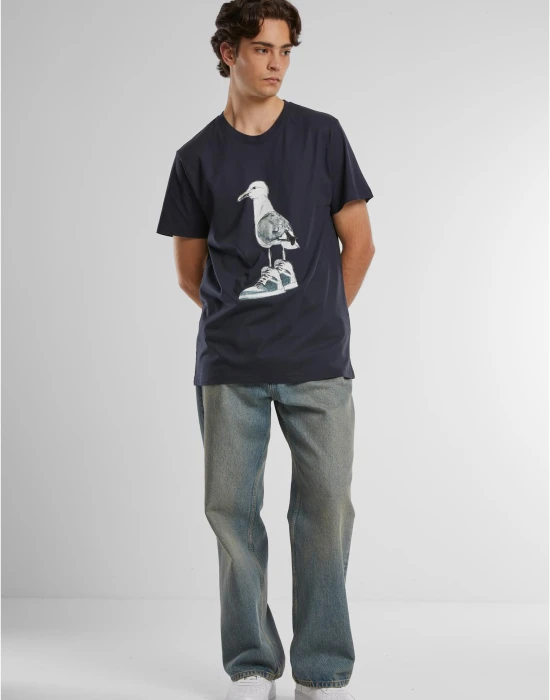 Тениска Seagull Sneakers Tee navy XXL