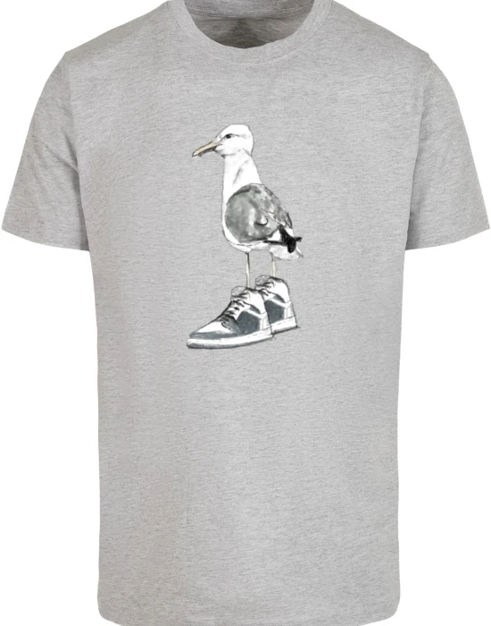Тениска Seagull Sneakers Tee heather grey XXL
