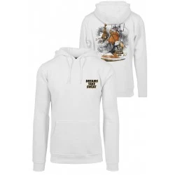 Мъжки суичър в бяло Мister Tee Vintage Ballin 