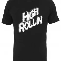 Мъжка тениска в черен цвят Mister Tee High Rollin