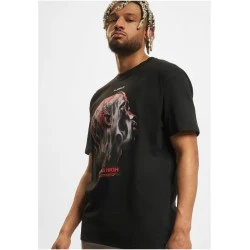 Мъжка тениска в черен цвят Mister Tee Flying High Oversize