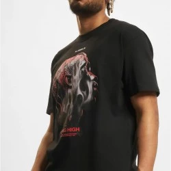 Мъжка тениска в черен цвят Mister Tee Flying High Oversize