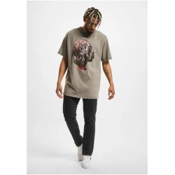 Мъжка тениска в сив цвят Mister Tee Flying High Oversize