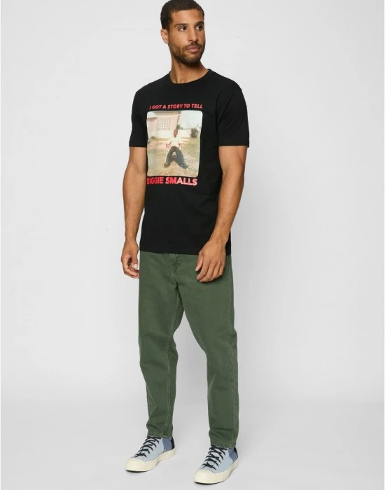 Тениска Biggie Old Photo Tee black XXL