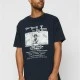 Тениска Bigie Retro Poster Tee navy XXL