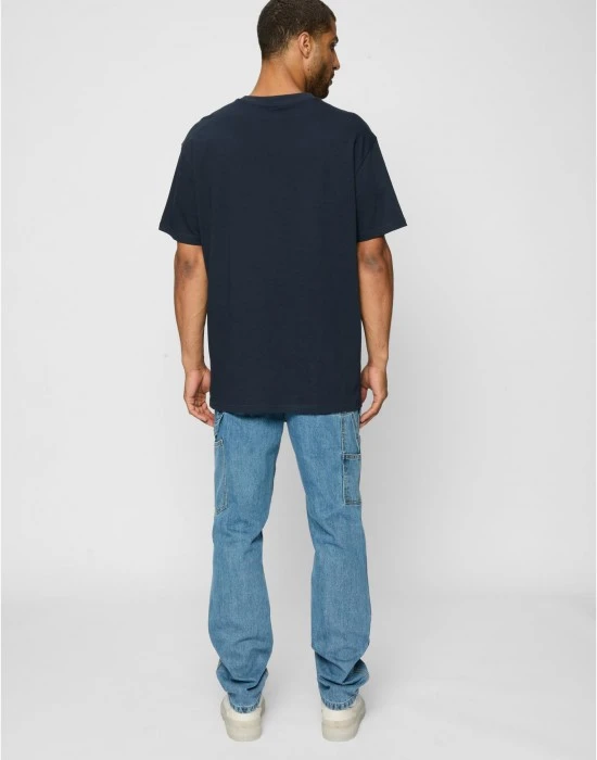 Тениска Bigie Retro Poster Tee navy XXL