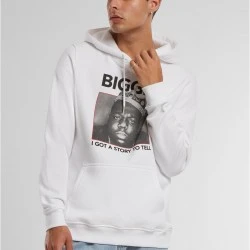 Biggie Crown Hoody white XXL