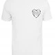 Тениска Burning Hearts Tee white XS