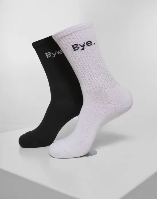 2 чифта чорапи Mister Tee HI - Bye, Чорапи - Hoodstyle.bg