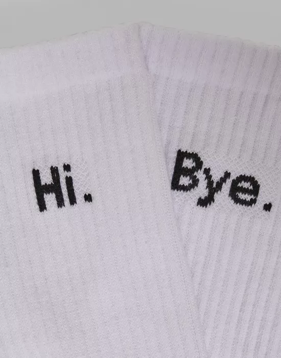 2 чифта чорапи Mister Tee HI - Bye, Чорапи - Hoodstyle.bg