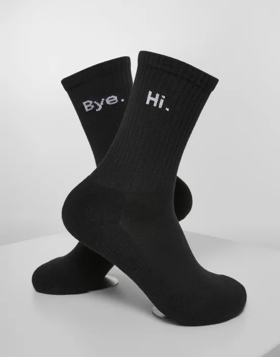 2 чифта чорапи Mister Tee HI - Bye, Чорапи - Hoodstyle.bg
