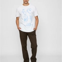 Тениска Club Carbohydrate Tee white XXL