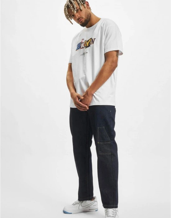 Тениска BRKLYN Oversize Tee white XXL