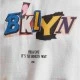Тениска BRKLYN Oversize Tee white XXL