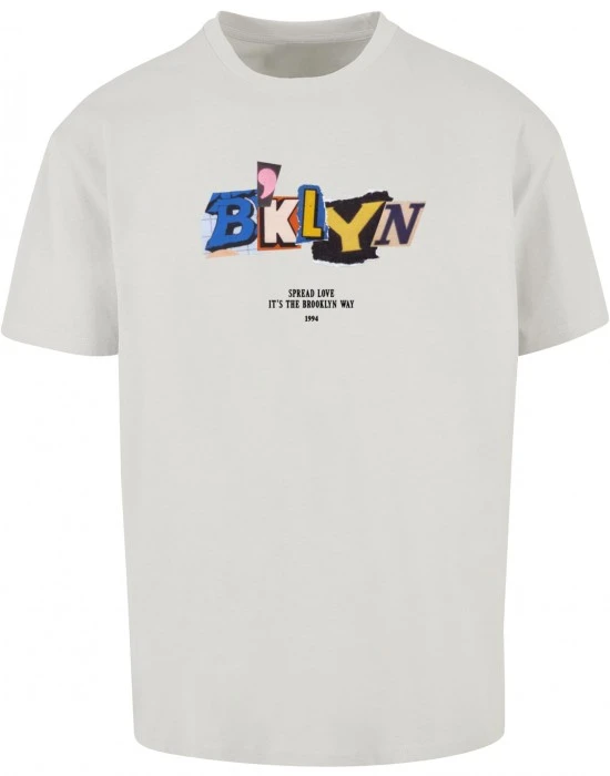 Тениска BRKLYN Oversize Tee lightasphalt XXL