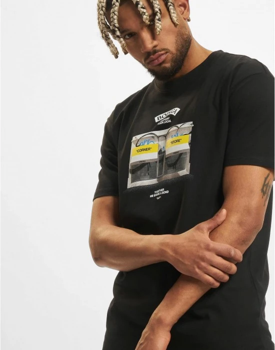Тениска Bodega Oversize Tee black XXL