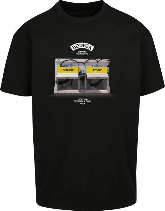 Тениска Bodega Oversize Tee black XXL
