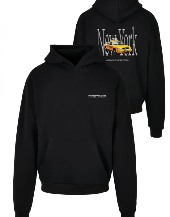 NY Taxi Hoodie black XXL