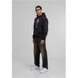 Biggie Smalls Concrete Heavy Oversize Hoody black XXL