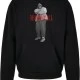 Biggie Smalls Concrete Heavy Oversize Hoody black XXL