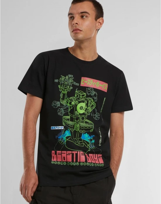 Тениска Beastie Boys Robot Tee black XXL