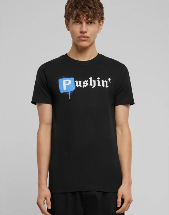 Тениска Pushin P Tee black XXL