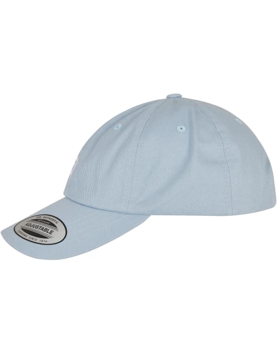 Letter Lightblue Low Profile Cap S one size
