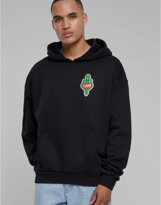 Santa Monica Heavy Oversize Hoody black XXL