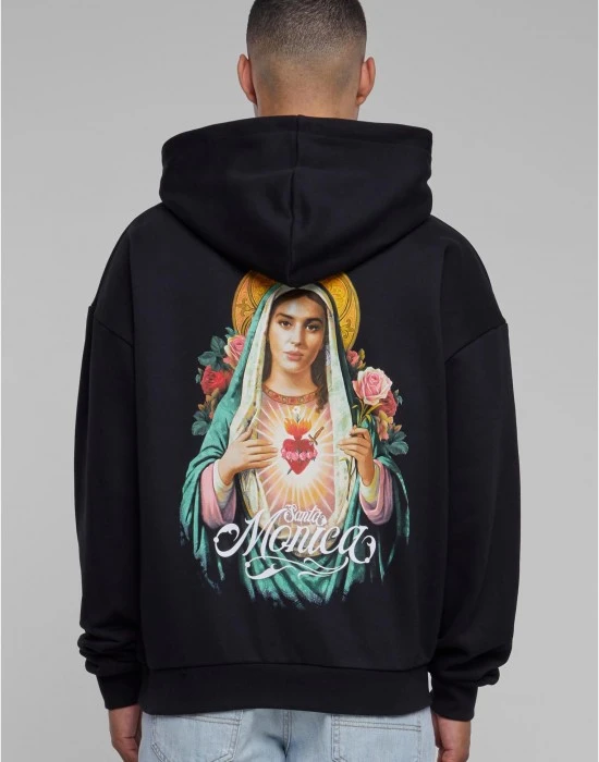 Santa Monica Heavy Oversize Hoody black XXL