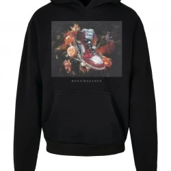 Renairssance Painting Oversize Hoodie black XXL