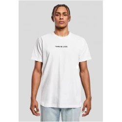 Мъжка тениска в бял цвят MISTER TEE Thank Me Later 