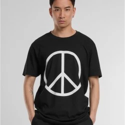 Тениска Peace Tee black XXL