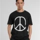 Тениска Peace Tee black XXL