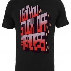 Тениска I Got You Tee T-Shirt Round Neck black XXL
