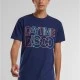 Тениска Daytime Disco Tee T-Shirt Round Neck light navy XXL