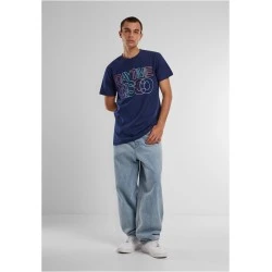 Тениска Daytime Disco Tee T-Shirt Round Neck light navy XXL