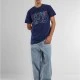 Тениска Daytime Disco Tee T-Shirt Round Neck light navy XXL